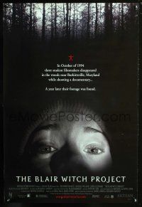7x094 BLAIR WITCH PROJECT DS 1sh '99 Daniel Myrick & Eduardo Sanchez horror cult classic!