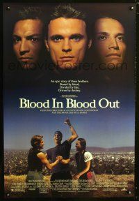7x105 BOUND BY HONOR DS 1sh '93 Jesse Borrego, Benjamin Bratt, Blood in Blood Out!