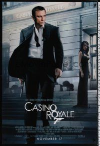 7x136 CASINO ROYALE advance DS 1sh '06 Daniel Craig as James Bond, Eva Green!