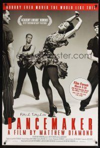 7x169 DANCEMAKER 1sh '98 Paul Taylor, Ted Thomas, dancing documentary!