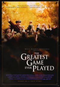 7x280 GREATEST GAME EVER PLAYED DS 1sh '05 directed by Bill Paxton, Shia Labeouf, golf!