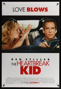 7x297 HEARTBREAK KID advance DS 1sh '07 image of Ben Stiller being annoyed by Malin Akerman!