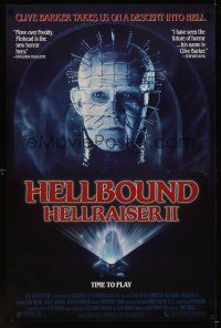 7x300 HELLBOUND: HELLRAISER II 1sh '88 Clive Barker takes us on a descent into Hell, Pinhead!