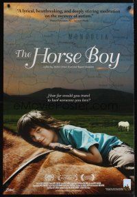 7x314 HORSE BOY arthouse 1sh '09 Michel O. Scott, image of boy on horseback!