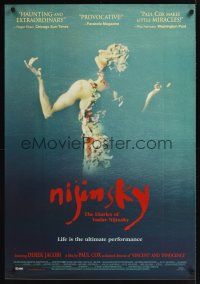 7x483 NIJINSKY THE DIARIES OF VASLAV NIJINSKY DS 1sh '01 life story of dancer Vaslav Nijinsky!