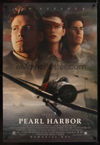 7x500 PEARL HARBOR advance DS 1sh '01 Ben Affleck, Kate Beckinsale + World War II fighter plane!