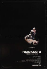 7x510 POLTERGEIST II advance 1sh '86 JoBeth Williams, The Other Side, they're baaaack!