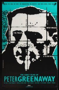 7x199 EARLY FILMS OF PETER GREENAWAY special 22x34 '92 cool artwork of Peter Greenaway!