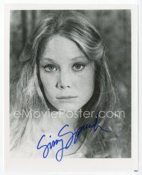 7y082 SISSY SPACEK signed 8x10 REPRO still '90s great youthful close portrait of the star!
