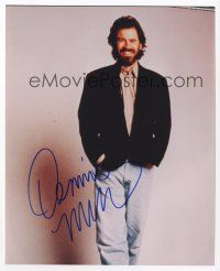 7y050 DENNIS MILLER signed color 8x10 REPRO still '00s full-length portrait standing & smiling!