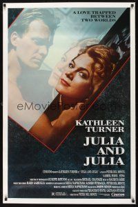 7y028 LOT OF 10 UNFOLDED JULIA & JULIA ONE-SHEETS lot '88 sexy Kathleen Turner & Sting!
