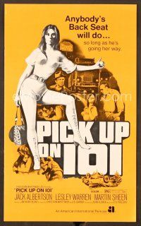 7y308 PICK UP ON 101 pressbook '72 sexy Lesley Ann Warren knows where she wants to go!