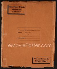 7y102 HAVE A HEART script January 9, 1932, screenplay by B.G. De Sylva!