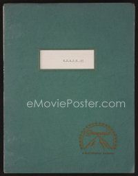 7y117 PHASE IV final shooting script September 3, 1972, screenplay by Mayo Simon!