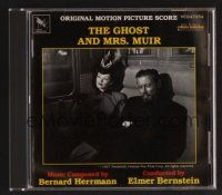 7y218 GHOST & MRS. MUIR soundtrack CD '85 music by Bernard Herrmann, conducted by Elmer Bernstein!