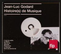 7y223 JEAN-LUC GODARD: HISTOIRES DE MUSIQUE compilation CD '07 music from his great French films!