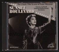 7y233 SUNSET BOULEVARD soundtrack CD '91 lots of The Classic Film Scores of Franz Waxman!