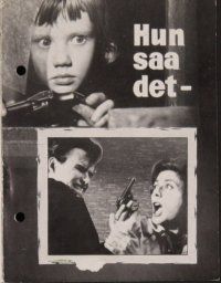 7y179 TIGER BAY Danish program '60 Horst Buchholz, introducing Hayley Mills!
