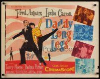 7z322 DADDY LONG LEGS 1/2sh '55 wonderful art of Fred Astaire in tux dancing with Leslie Caron!