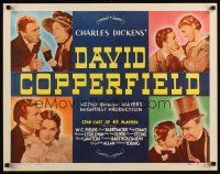 7z327 DAVID COPPERFIELD 1/2sh R62 W.C. Fields stars as Micawber in Charles Dickens' classic story!