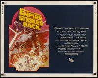 7z353 EMPIRE STRIKES BACK 1/2sh R82 George Lucas sci-fi classic, different art by Tom Jung!