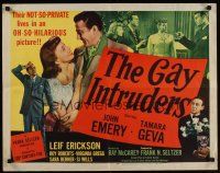 7z387 GAY INTRUDERS 1/2sh '48 their not-so-private lives in an oh-so-hilarious picture!
