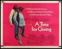 7z389 GENERATION 1/2sh '70 David Janssen, very pregnant Kim Darby, A Time for Giving!