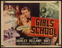 7z392 GIRLS' SCHOOL 1/2sh '38 if teachers only knew what Anne Shirley & friends are studying!
