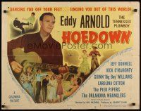 7z415 HOEDOWN 1/2sh '50 country music star Eddy Arnold 'the Tennessee Plowboy' playing guitar!