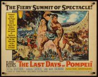 7z472 LAST DAYS OF POMPEII 1/2sh '60 art of mighty Steve Reeves in the fiery summit of spectacle!