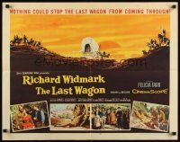 7z475 LAST WAGON 1/2sh '56 Richard Widmark, Delmer Daves, nothing could stop the last wagon!