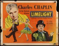 7z484 LIMELIGHT 1/2sh '52 many images of aging Charlie Chaplin & pretty young Claire Bloom!