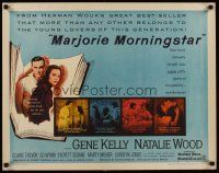 7z516 MARJORIE MORNINGSTAR 1/2sh '58 Gene Kelly, Natalie Wood, from Herman Wouk's novel!