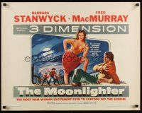7z522 MOONLIGHTER 3-D 1/2sh '53 excellent 3-D image of sexy Barbara Stanwyck & Fred MacMurray!