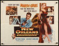 7z536 NEW ORLEANS UNCENSORED 1/2sh '54 super sexy full-length Beverly Garland in red dress!