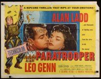 7z555 PARATROOPER 1/2sh '53 paratrooper Alan Ladd, English Red Beret, it rips at your emotions!