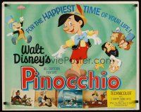 7z559 PINOCCHIO 1/2sh R62 Disney classic fantasy cartoon about a wooden boy who wants to be real!