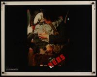 7z580 REDS 1/2sh '81 Warren Beatty as John Reed & Diane Keaton in Russia!