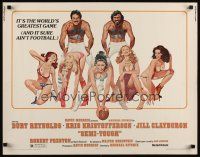 7z606 SEMI-TOUGH 1/2sh '77 Burt Reynolds, Kris Kristofferson, sexy girls artwork by McGinnis!