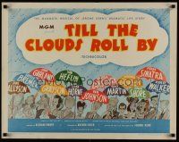 7z686 TILL THE CLOUDS ROLL BY 1/2sh R62 great art of 13 all-stars with umbrellas by Al Hirschfeld!