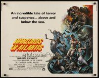 7z723 WARLORDS OF ATLANTIS 1/2sh '78 really cool fantasy artwork with monsters by Joseph Smith!