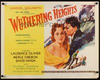 7z747 WUTHERING HEIGHTS 1/2sh R55 Laurence Olivier is torn with desire for Merle Oberon!