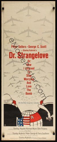 8a172 DR. STRANGELOVE insert '64 Stanley Kubrick classic, Peter Sellers, Tomi Ungerer art!