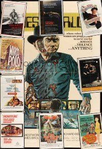 8b004 LOT OF 51 FOLDED ONE-SHEETS lot '59 - '87 Westworld, Back to School, New York New York + more!