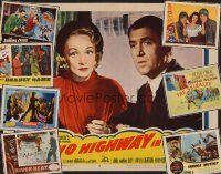 8b014 LOT OF 32 LOBBY CARDS lot '47 - '59 No Highway in the Sky, Shiralee TC, Up Front + many more!