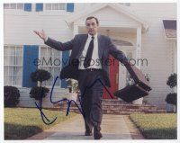 8b086 KEVIN SPACEY signed color 8x10 REPRO still '01 close up by his house from American Beauty!