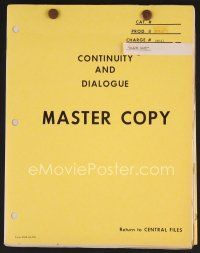 8b162 BLACK BART continuity & dialogue script Jan 22, 1948, screenplay by Ward, Natteford & Bowers