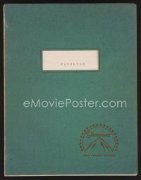 8b206 WATERLOO revised final shooting script Jul 27, 1968, screenplay by Harry Craig & Jean Anouilh