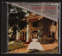 8b298 GONE WITH THE WIND soundtrack CD '89 Max Steiner, Charles Gerhardt & Nat'l Philharmonic!