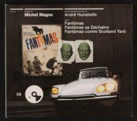 8b309 MICHEL MAGNE French compilation CD #9 '01 Fantomas trilogy original score by Michel Magne!